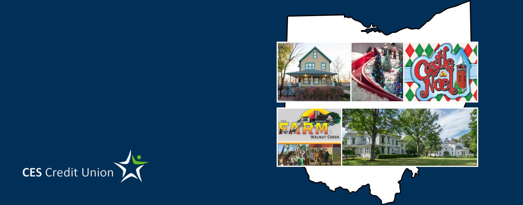 June MAP Trip includes the christmas story house and castle noel. The august map trip includes the Reeves Victorian Home and Carriage House Museum in Dover and the Farm at Walnut Creek.