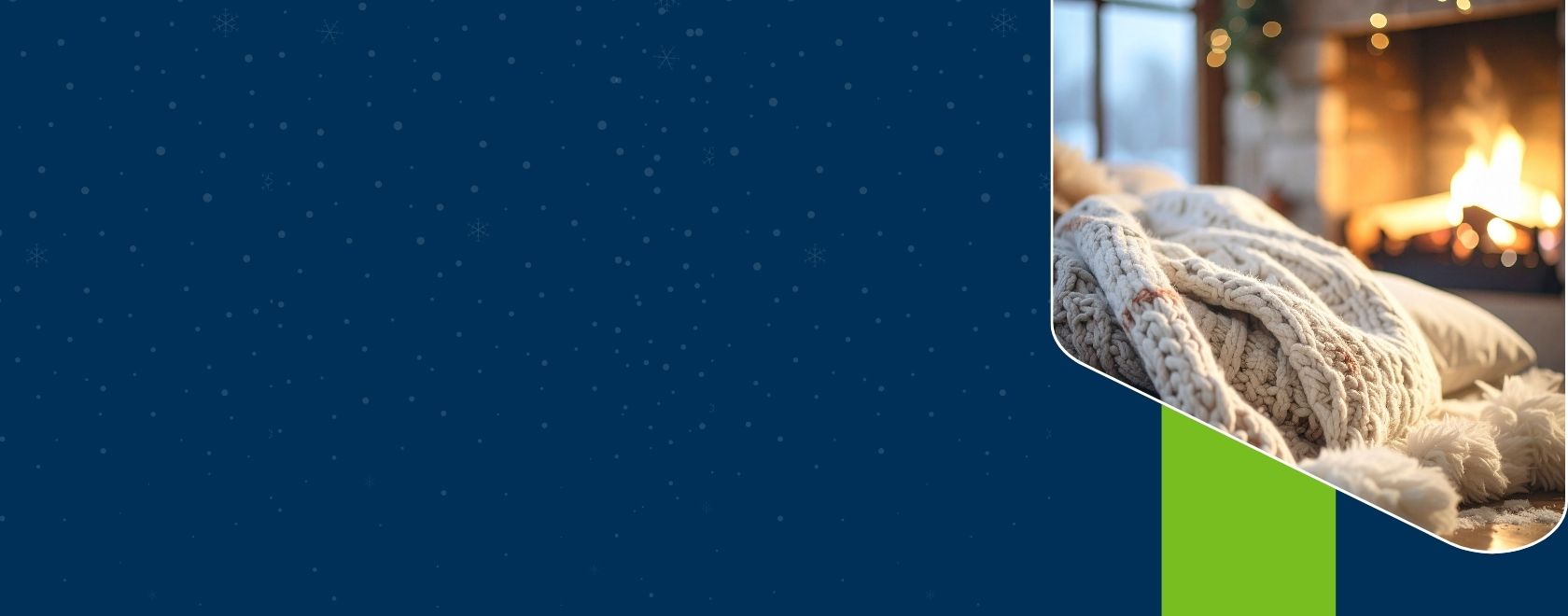 a picture of a cozy winter setting