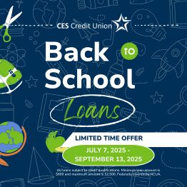 Your Back-to-School Loan Awaits at CES Credit Union!